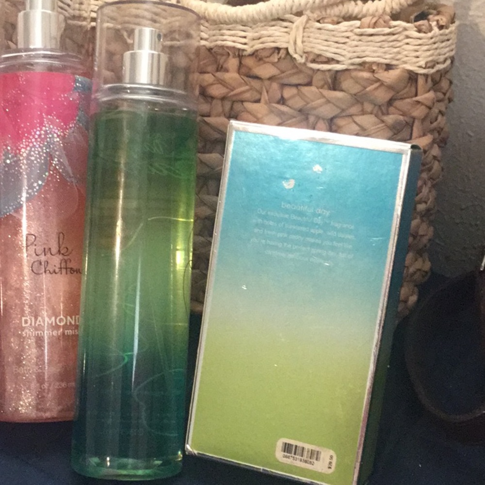 NWT Vintage RARE “ Beautiful Day “ Perfume & Body Fine Spay Bundle - Picture 2 of 10